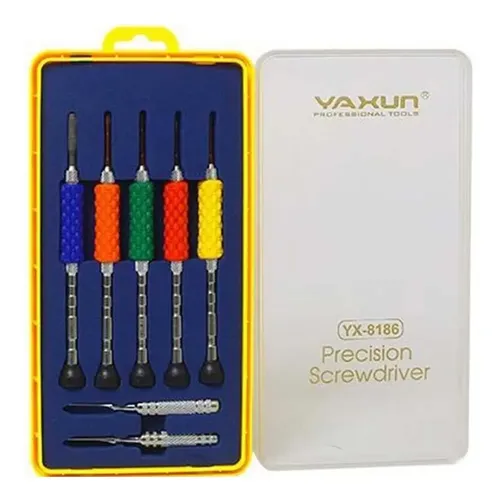 Kit destornilladores YAXUN 8186