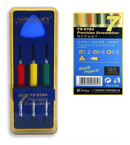 Kit destornilladores YAXUN 8184