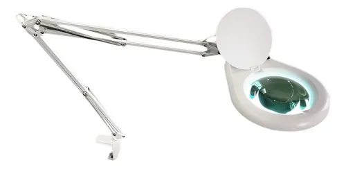 Lupa con luz led blanca