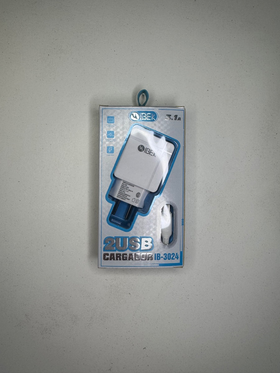 Cargador IBEK 3.1A 