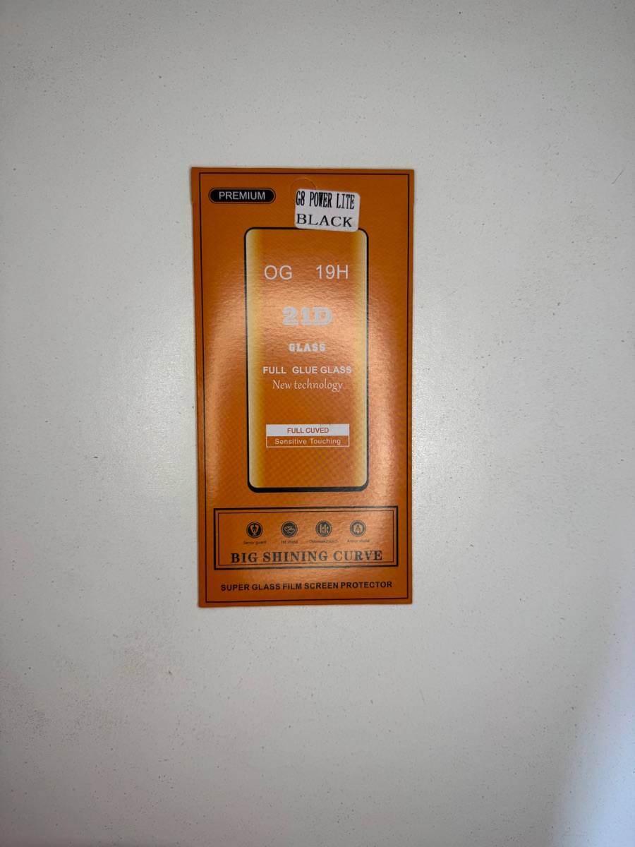 Vidrio templado para G8 Power Lite